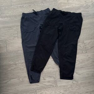 Black and navy Jogger Pants